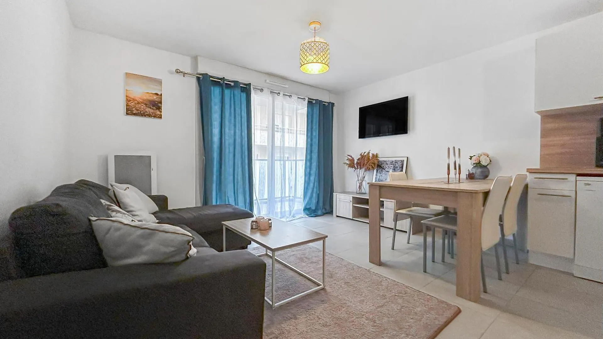 Appartement Cosy Tout Equipe - Sejour Ideal A Nice